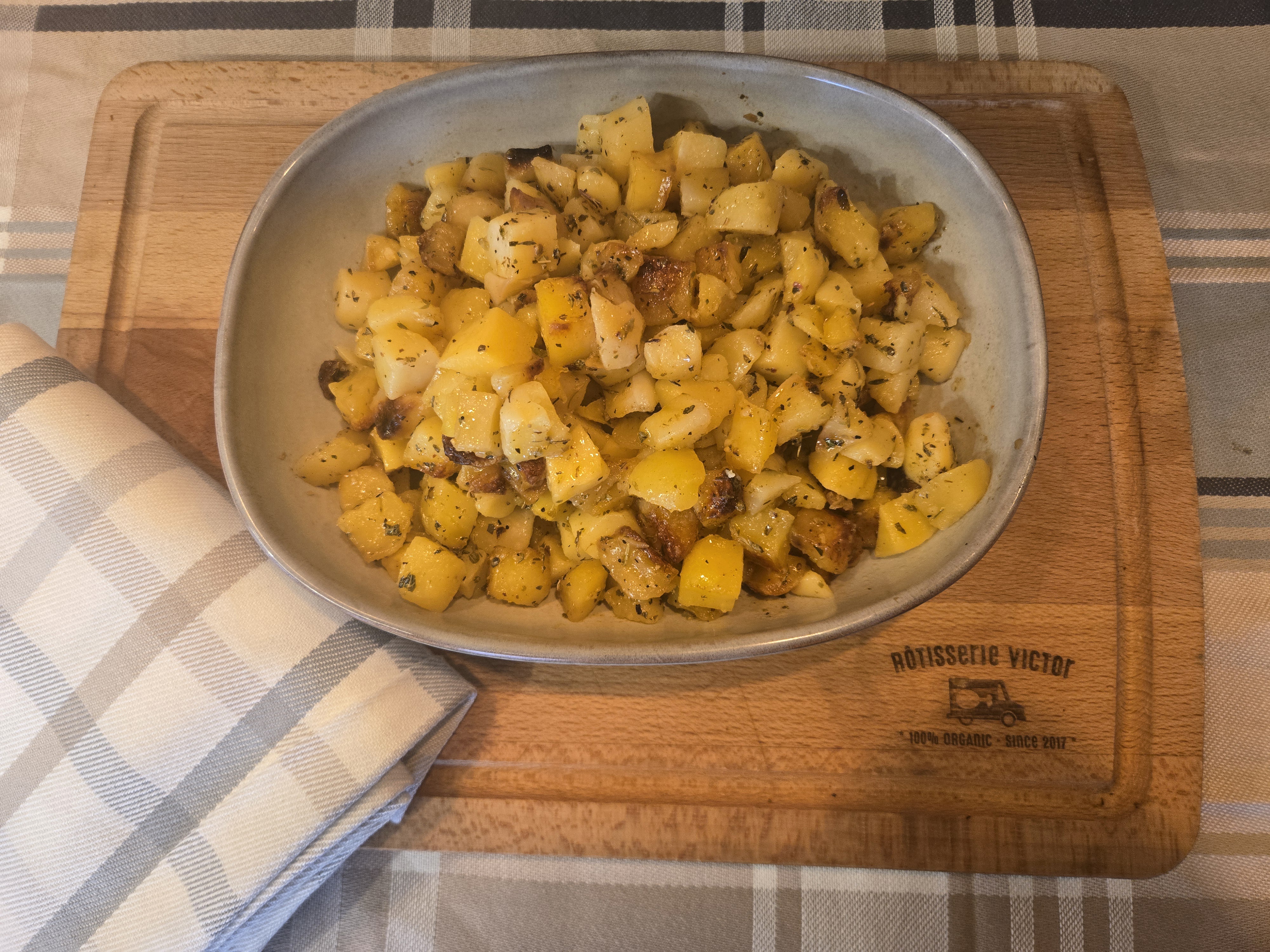 Pommes de Terre en cubes Bio